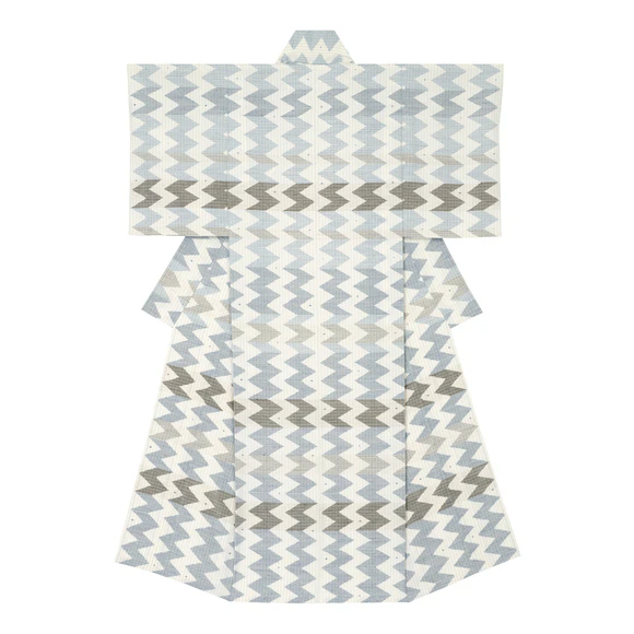 Kimono of Tsumugi "Beyond the Flow"