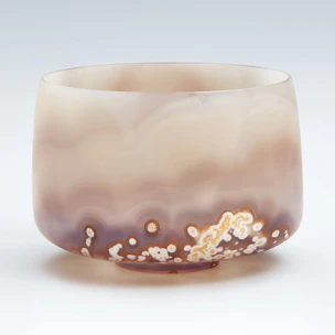 Agate Tea Bowl "Sprout"