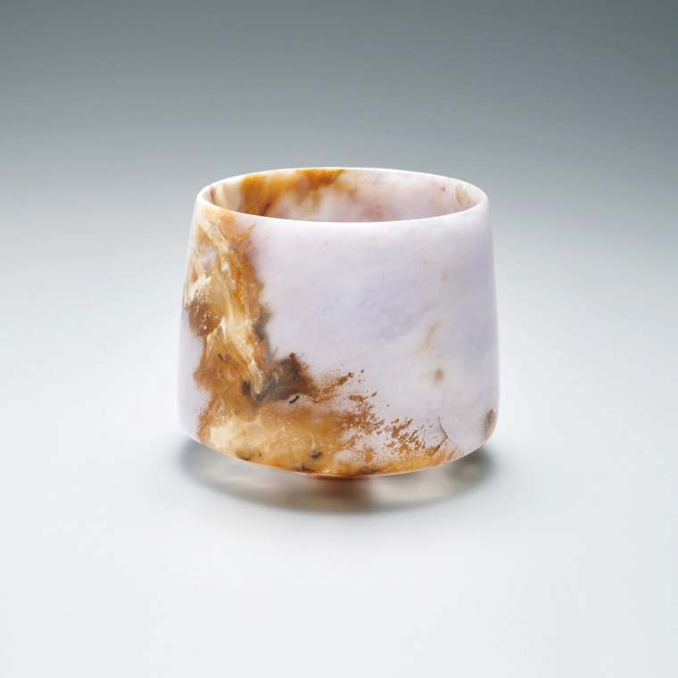 photo カルセドニー茶碗「日雷」