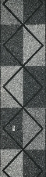 Obi Sash with Design in Yūzen Dyeing "Tile"