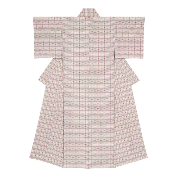 Plant Dyed Kimono of Dōton Weave 