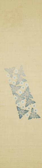 Obi Sash with Embroidery "Roadside"