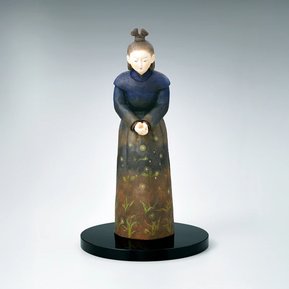 木彫和紙貼「さざれ蟹」(三井 厚子)｜ギャラリージャパン