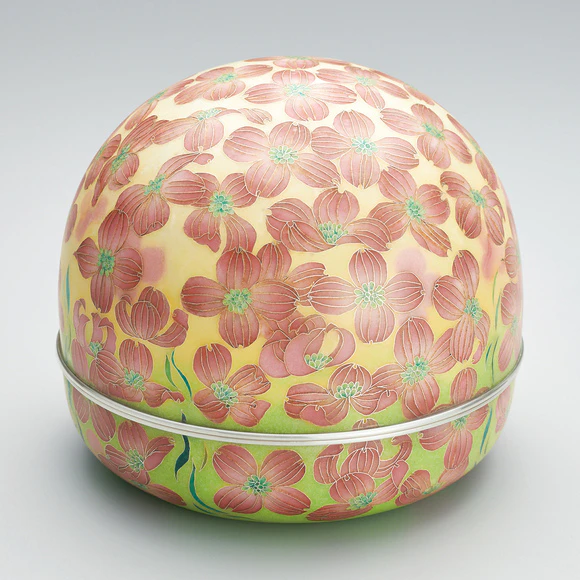 Cloisonne Covered Vessel 