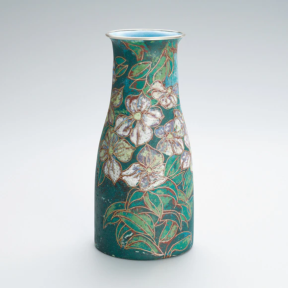 名家蔵出　作家伊藤絹子　オブジェ　「山水」　在銘　1989年　工芸展出品作 名家蔵出 作家伊藤絹子 オブジェ 「山水」 在銘 1989年 工芸展出品作