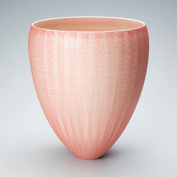陶芸作品 ピンクオレンジの器 【公式通販】