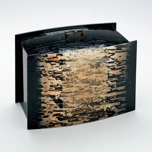 Covered Box with Design in Makie "First Snow"