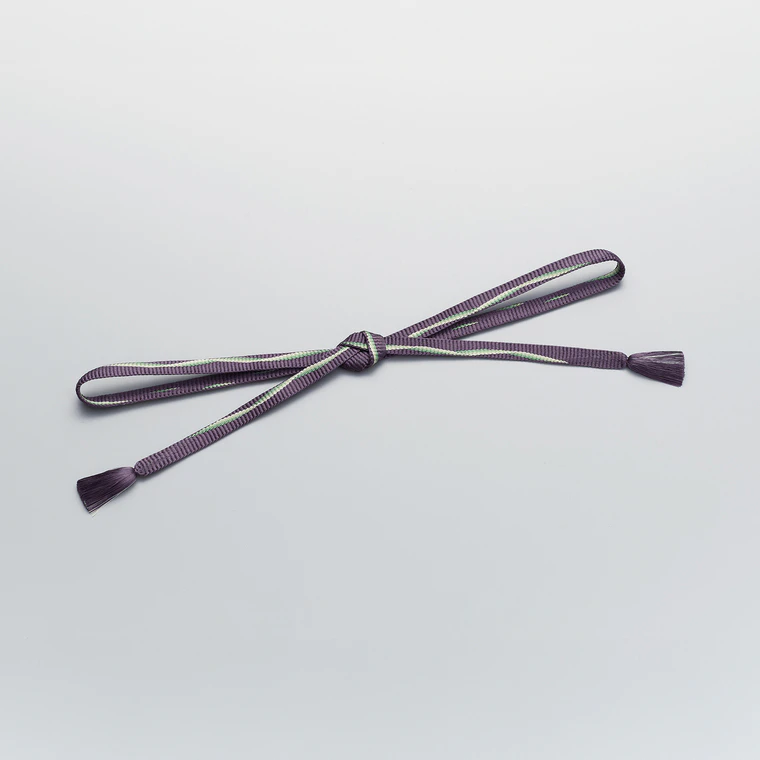 photo Braid Cord Obijime, Ayatake Kamakura-gumi "Sanryo (Mountain Ridge)"