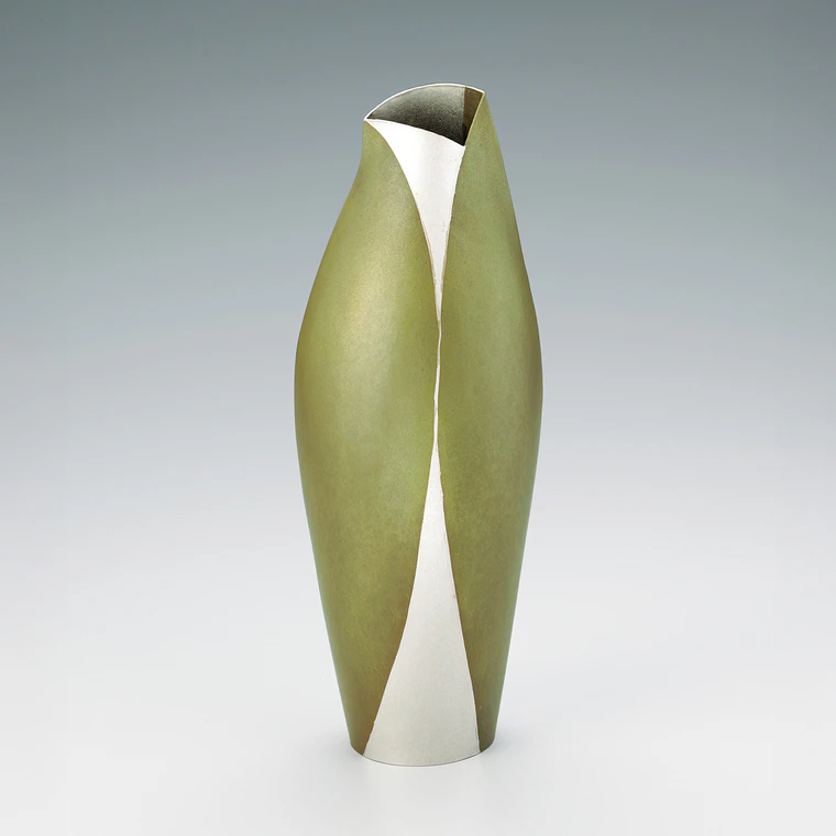 photo Flower Vase Made in Heat Welding Method "KURAT"