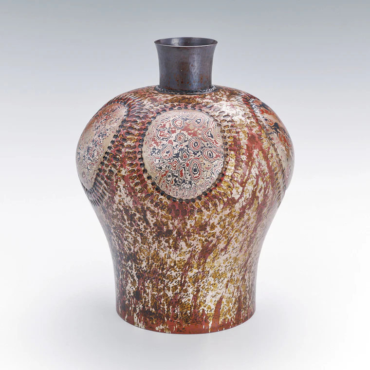 photo Single-flower Vase with Inlaid Decoration