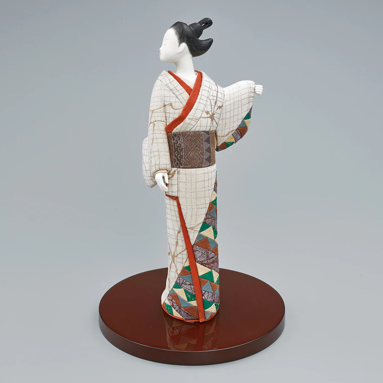 photo Formed with Tōso Over Wooden Core and Inset with Parts Made in Paper and Covered with Cloth "Summer Breeze"