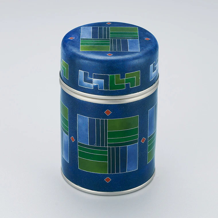 photo Cloisonne Covered Vessel "log 5/6"
