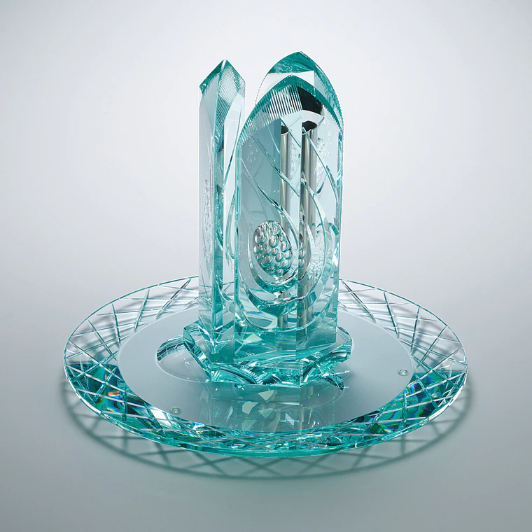 photo Flower Vase "Castle of Rain Dragon"