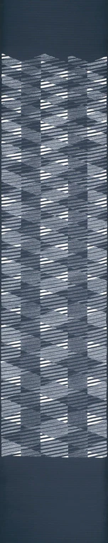 photo Obi Sash with Design in Yūzen Dyeing "Twilight"