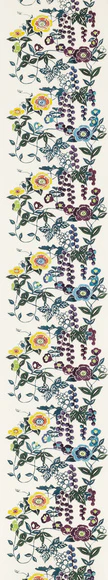 型絵染帯「華やぎ」
