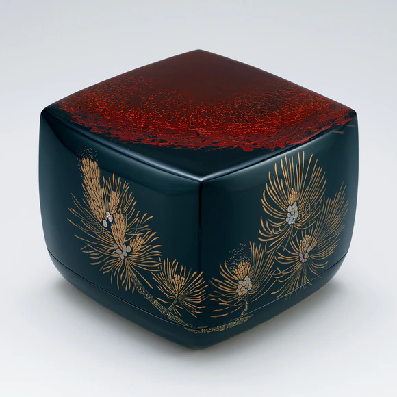 変塗蒔絵螺鈿箱「 ハイマツ・シャクナゲ」 (Ko Kumagai) ｜Gallery Japan