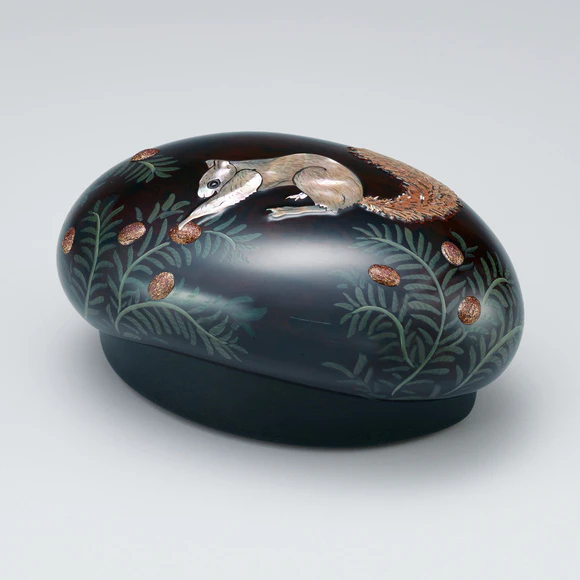 玳瑁螺鈿花文箱(中條 伊穗理)｜ギャラリージャパン