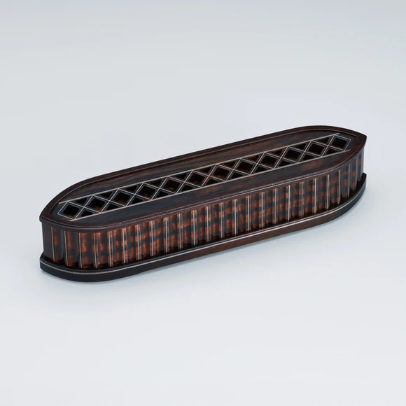 黒柿彩線象嵌万年筆箱(桑山 弥宏)｜ギャラリージャパン