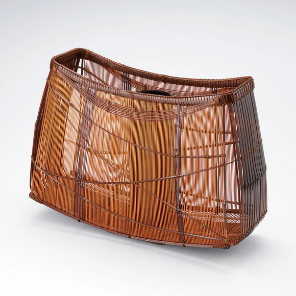 花籃「来光」(武関 翠篁)｜ギャラリージャパン