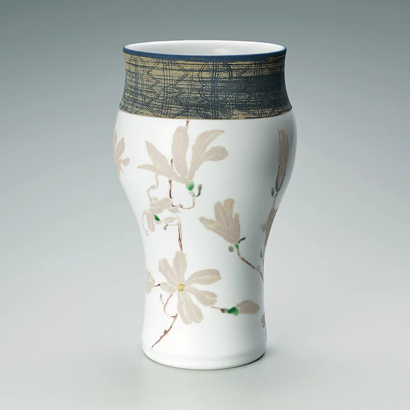 色絵銀彩山帰来文壺 (豊福 誠) 未使用 新品同様 豊福 誠の作家情報・作品一覧｜ギャラリージャパン