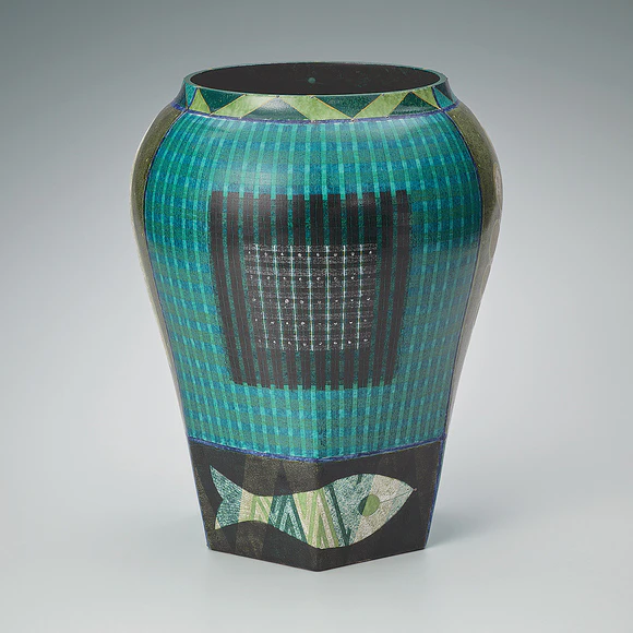 釉刻色絵金銀彩鉢(伊藤 北斗)｜ギャラリージャパン