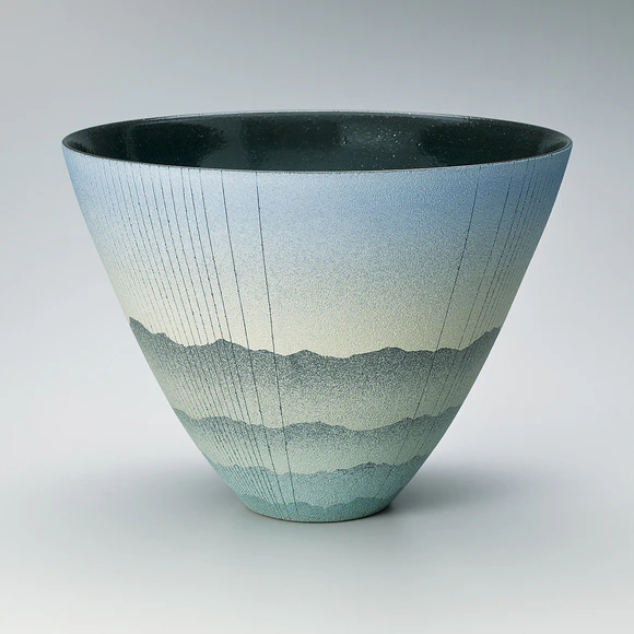 泥彩稜線文鉢(馬場 興彦)｜ギャラリージャパン