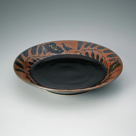 鉄釉馬文大壺(原 清)｜ギャラリージャパン