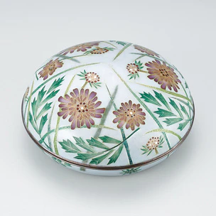 Cloisonne Covered Vessel 