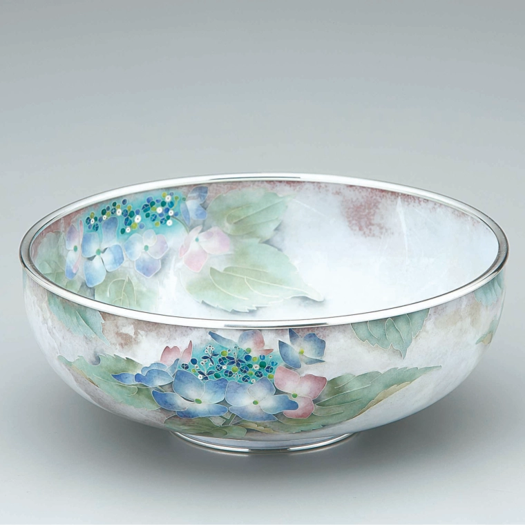 photo 有線七宝鉢「花想い」