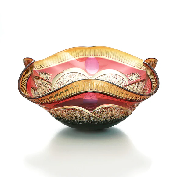 備前緋襷広口花器(佐藤 正徳)｜ギャラリージャパン