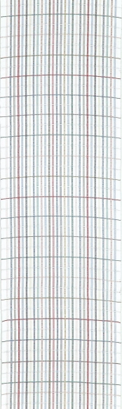 Cloth for Obi Sash with Yoshino Lattice Pattern "Marbles"
