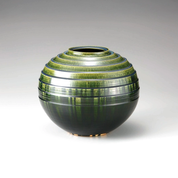 織部壺(江﨑 忠敏)｜ギャラリージャパン