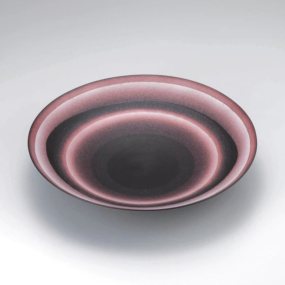 Bowl with daybreak glaze