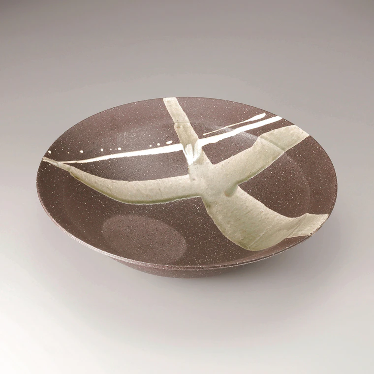 photo Large Bowl with Ash Glaze