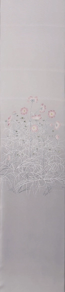 友禅帯「秋桜」