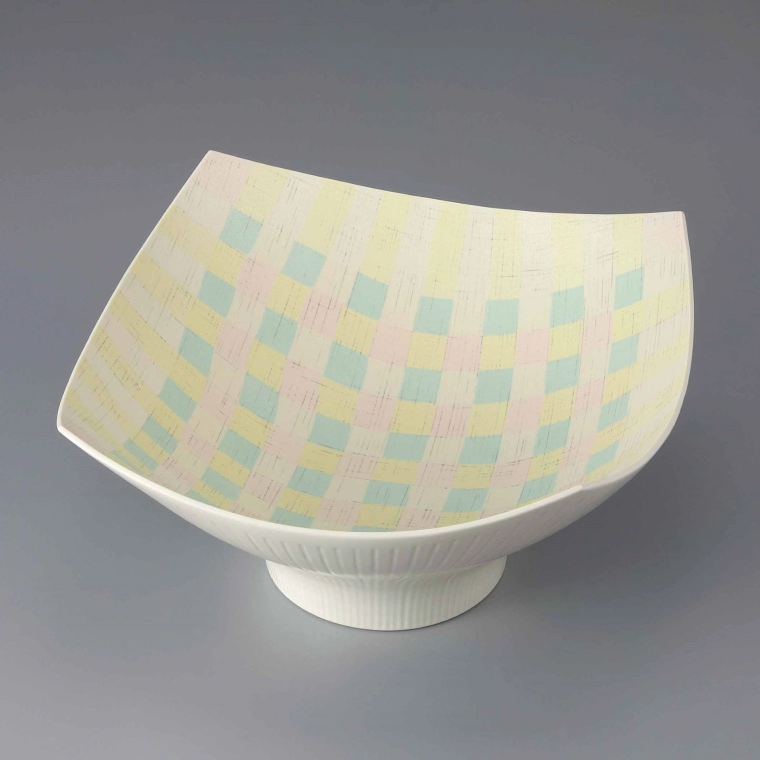 photo cross stripes bowl