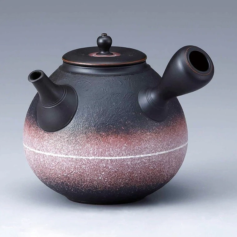 photo Teapot with Dawn Color Decoration