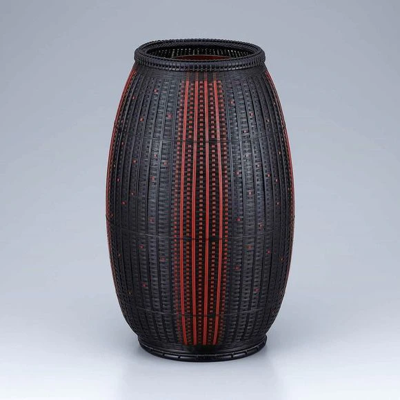 Flower Basket in Tachisashi Weave "Flaming"