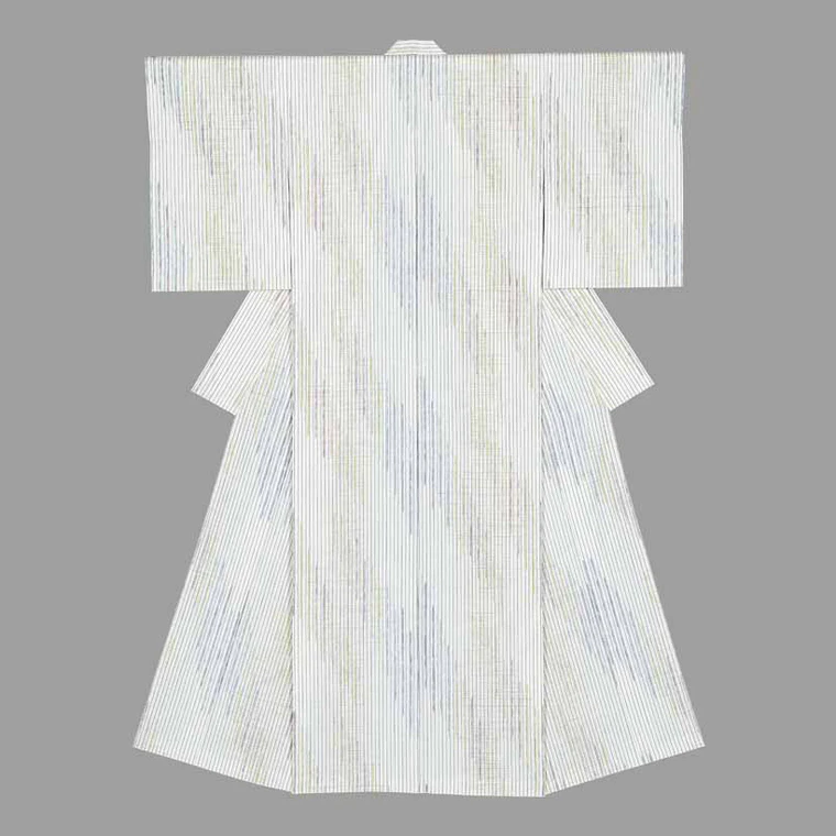photo Kimono of Tsumugi "Hare (Clear Weather)"