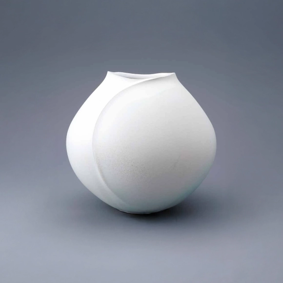 Jar with Greenish White Glaze