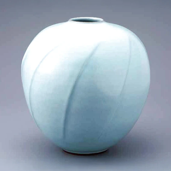 Vessel with Azure Blue Glaze
