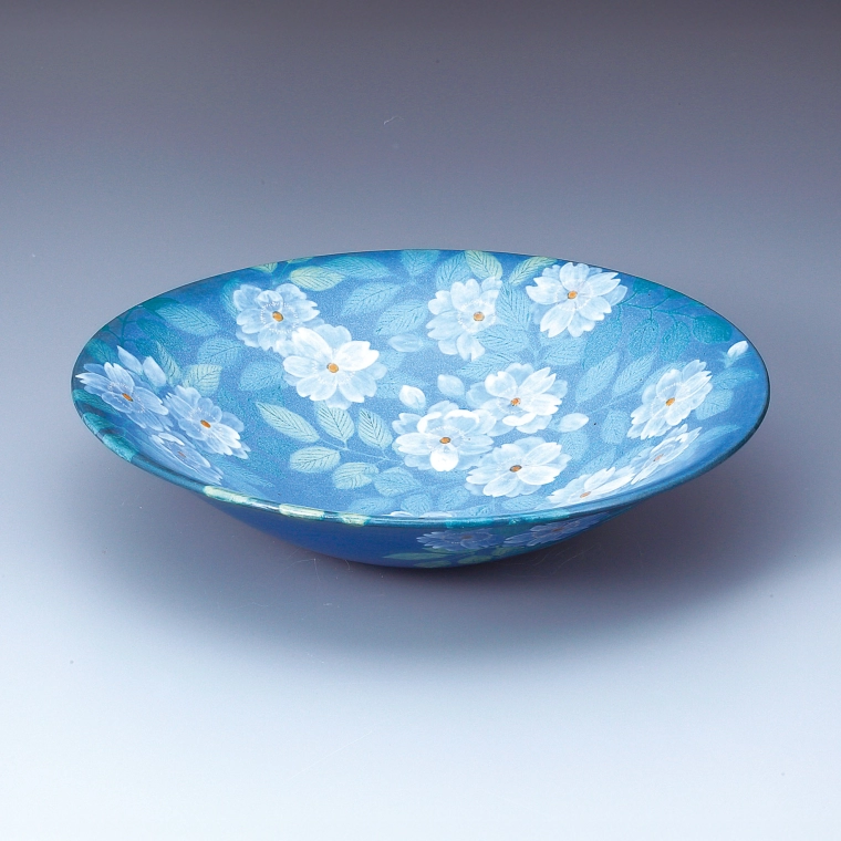 写真：堆花彩磁鉢