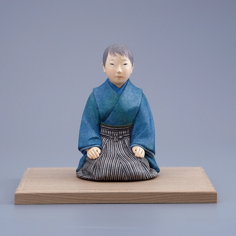 写真：桐塑紙貼「晴れの日」