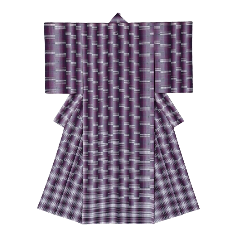 photo Kimono of Suzushi "Here and There"