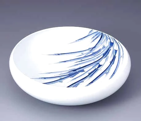 染付茶碗　鯨　小枝真人 染付茶碗 鯨 小枝真人 - メルカリ