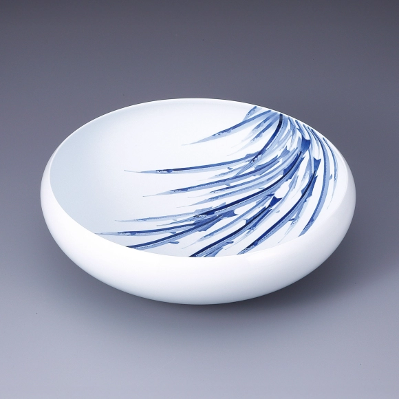 染付花器「金魚」(小枝 真人)｜ギャラリージャパン