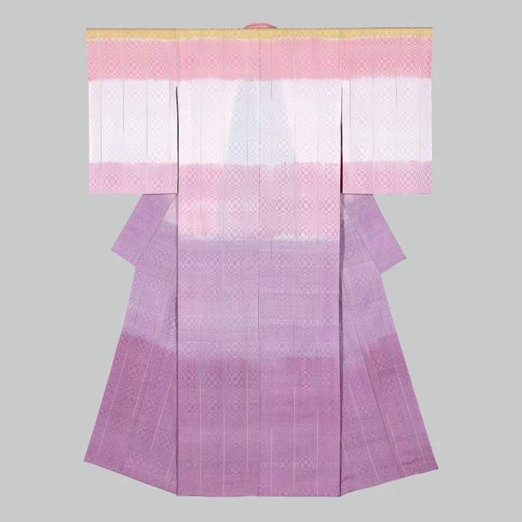 photo 畝織着物「LeViolette-すみれ」