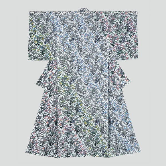 型絵染「春蘭」