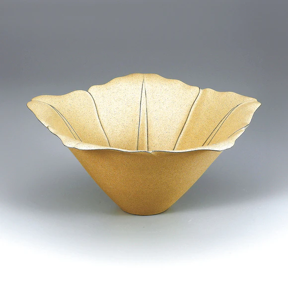 朽葉釉鉢「朝顔」