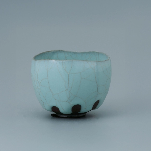 粉青瓷茶垸